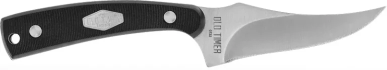 OLD TIMER KNIFE SHARPFINGER - 3.3" FIXED SS DELRIN W/SHEATH