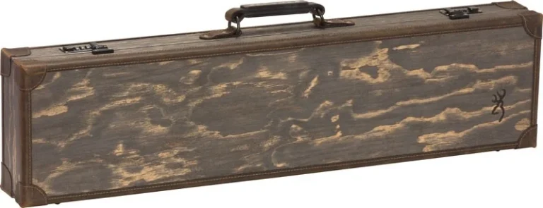 BROWNING LUGGAGE CASE O/U & BT - TO 32" DARK MADERA WOOD GRAIN