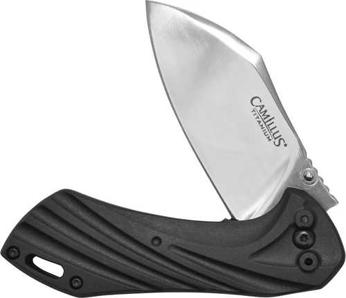 CAMILLUS CHUNK FOLDING CLEAVER - 7.25" OAL STAINLESS/BLACK - Image 2