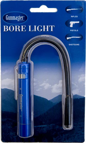 GUNMASTER FLEX BORE LIGHT - WHITE LED BULB INC/AAA BATTERY