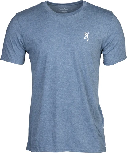 BROWNING SS T-SHIRT HUNT TOUGH - BLUE LARGE - Image 2