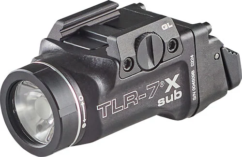 STREAMLIGHT TLR-7X SUB LIGHT - W/RAIL MOUNT FOR GLOCK 43X/48