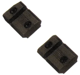 TRADITIONS MOUNT BASES FOR - BOLT IN-LINE RIFLES 2-PC BLACK