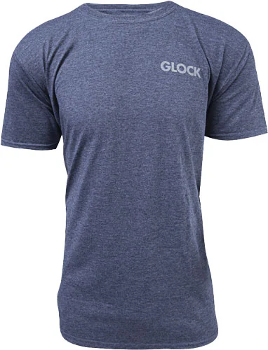 GLOCK OEM HEATHERED NAVY - PISTOL FLAG T-SHIRT X-LARGE - Image 2