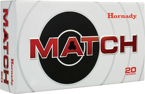 HORNADY MATCH 308 WIN 178GR - BTHP 20RD 10BX/CS
