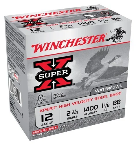 WINCHESTER XPERT 12GA 2.75" - 1-1/8OZ #BB 1400FPS 25RD 10B/C