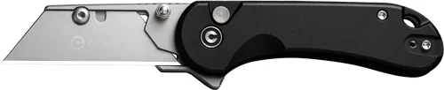 CIVIVI UTILITY KNIFE ELEMENTUM - 2.26" BLACK W/3 EXTRA BLADES