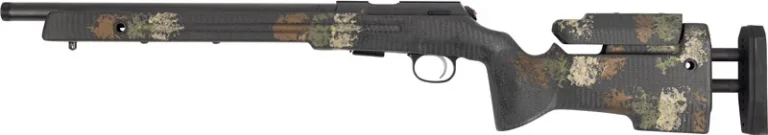CZ 457 VARMINT 22LR 16" BLUE - THREADED BBL. MANNERS CAMO STK