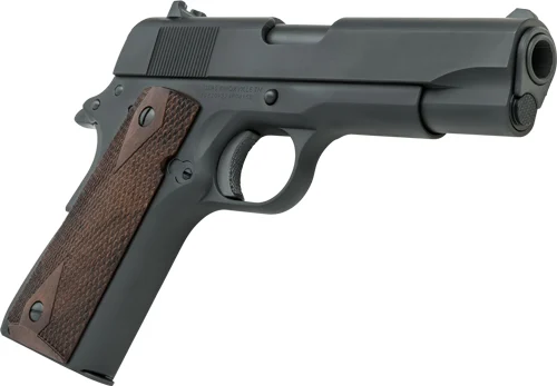 TISAS 1911 TANK COMMANDR 45ACP - 4.25" BBL WOOD GRIP 7RD BLACK