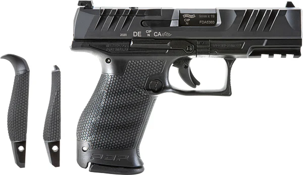 WALTHER PDP COMPACT 9MM 4" FS - 15-SHOT BLACK POLYMER FRAME - Image 2