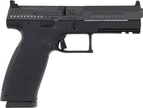 CZ P-10 F OR 9MM FS 19-SHOT - REVERSIBLE MAG CATCH BLACK