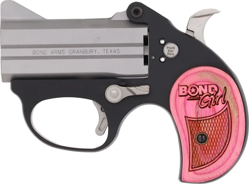 BOND ARMS GIRL STINGER 380ACP - 3" BBL STAINLESS PIND WOOD GRP - Image 2