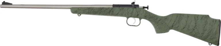 CRICKETT RIFLE G2 22LR GREEN - SYNTHETIC/BLACK WEB STAINLESS