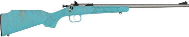 CRICKETT RIFLE G2 22LR BLUE - SYNTHETIC/GOLD WEB STAINLESS