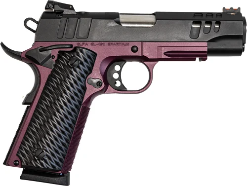 GLFA 1911 PISTOL 45ACP 4.25" - BLACK SLIDE BLACK CHERRY FRAME
