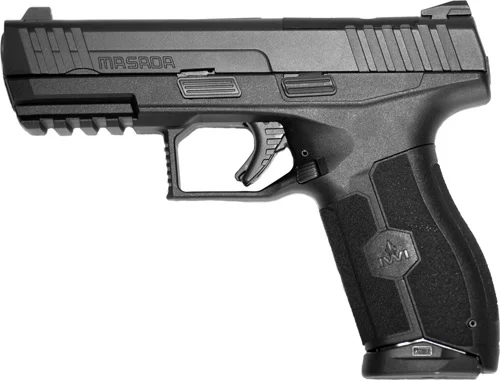 IWI MASADA 9MM 4.1" 3-DOT - OPTICS READY 2-17RD MAG BLACK - Image 2