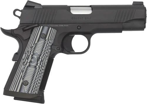 COLT COMBAT UNIT 45ACP 4.25" - 8RD ANODIZE BLACK GRAY GRIPS