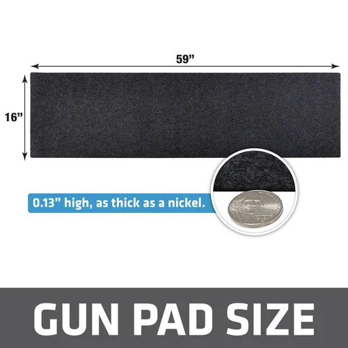DRYMATE CLEANING PAD 16X59" - RIFLE SIZE CHARCOAL - Image 4