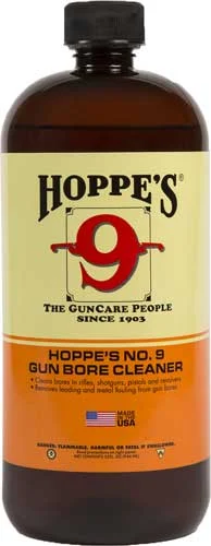 HOPPES #9 GUN BORE CLEANER - 32OZ BOTTLE