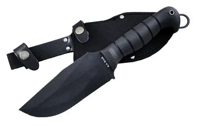 KA-BAR HEAVY DUTY WARTHOG - 6.75" W/SHEATH BLACK