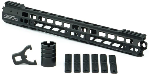 MANTICORE TRANSFORMER RAIL - 15" GEN II BLACK FOR AR-15