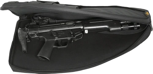 US PEACEKEEPER 26" SMG/SBR CSE - 3 MAG POUCHES 600 DENIER BLACK - Image 2
