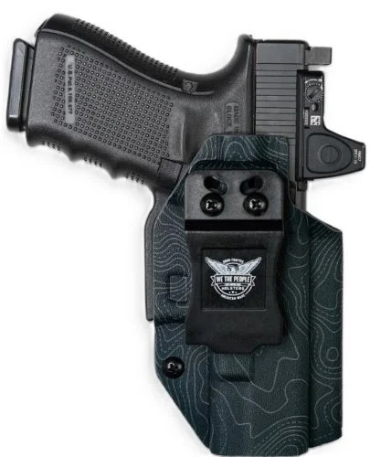 WE THE PEOPLE HOLSTER IWB RH - KYDEX FOR GLOCK 19/19X ORD GRY