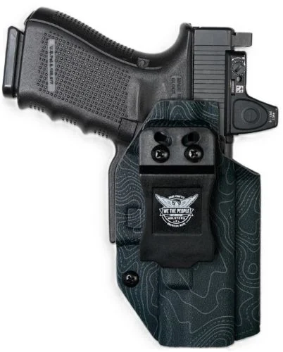 WE THE PEOPLE HOLSTER IWB RH - KYDEX FOR GLOCK 43/43X ORD GRY