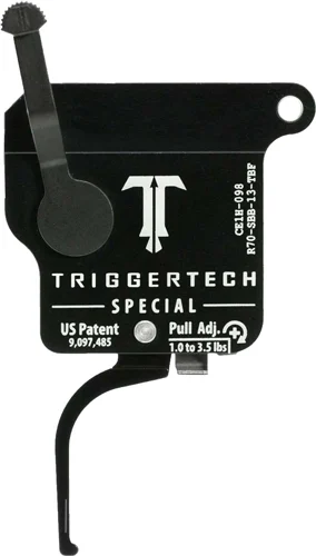 TRIGGERTECH REM 700 SNGL STAGE - BLACK SPECIAL FLAT