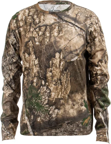 HABIT BEAR CAVE YOUTH TEE - LONG SLEEVE REALTREE APX LARGE