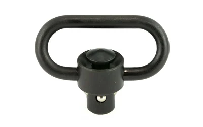 UTG BUTTON QD SLING SWIVEL 1.38" BLK