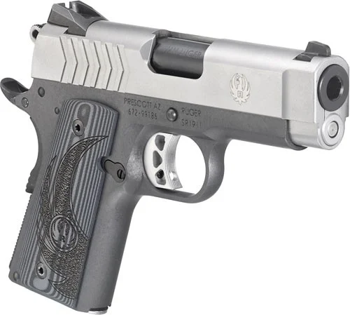 RUGER SR1911 9MM FS 8-SHOT - LIGHTWEIGHT OFFICER 2-TONE - Image 2