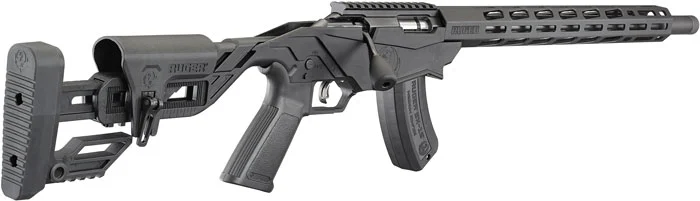 RUGER PRECISION RIMFIRE 22WMR - 18" THREADED BBL MATTE 9-SHOT - Image 4