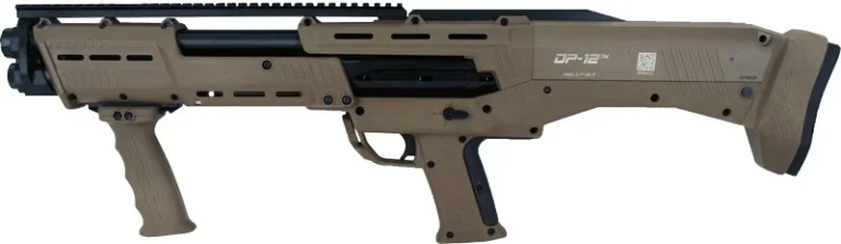 DP-12 12 GA DOUBLE BARREL PUMP - SHOTGUN 16 RDS FLAT DARK EARTH