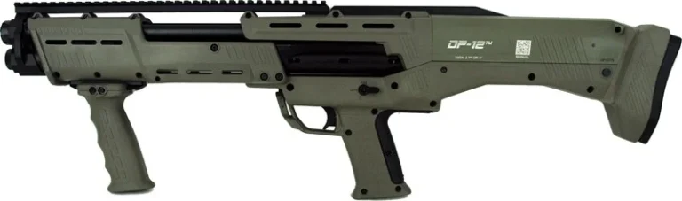 DP-12 12 GA DOUBLE BARREL PUMP - SHOTGUN 16 RDS OLIVE DRAB