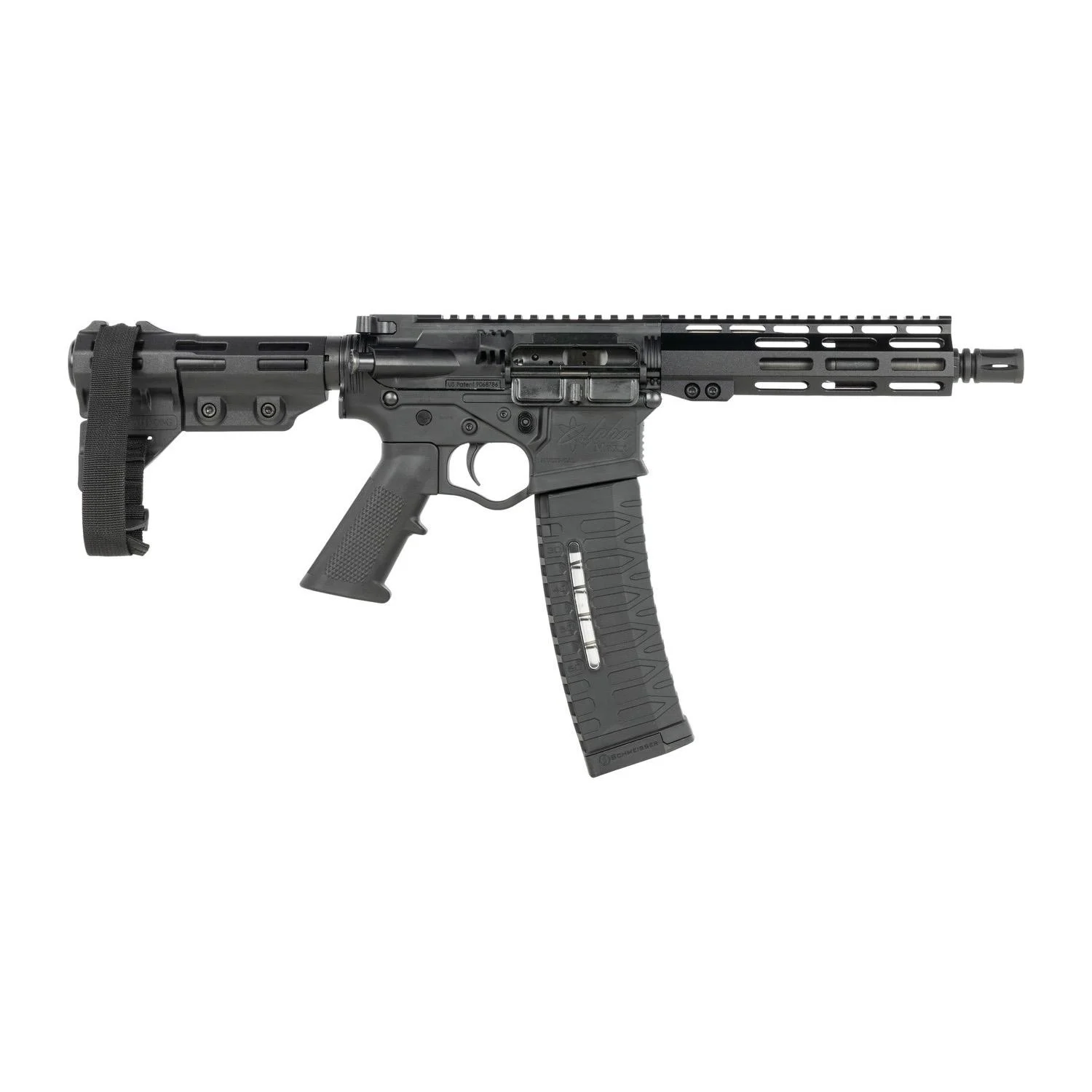 ATI Alpha MAXX Pistol 5.56mm 60rd Magazine 7.5" Barrel 7" M-Lok TB Brace