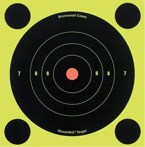 Birchwood Casey Shoot-N-C 8" Bull's Eye Targets