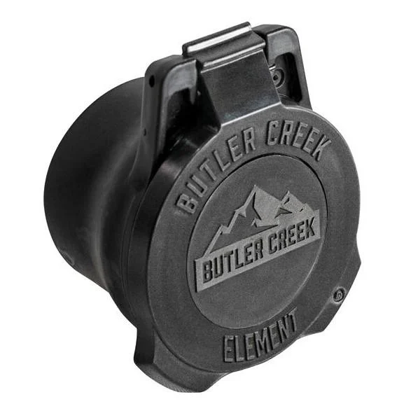 Butler Creek Element Scope Cap Objective 50-56mm - Black (Clam)