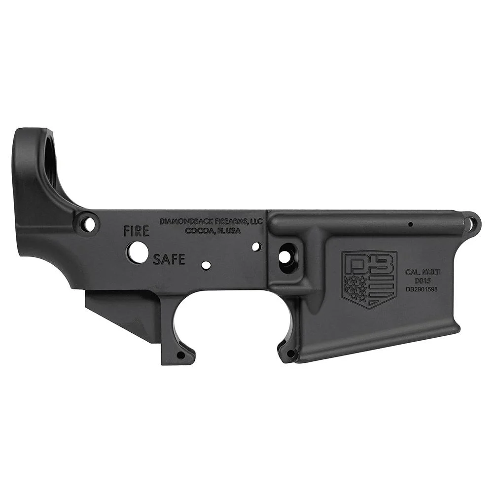 Diamondback Firearms DB15 Carbon Series Stripped Lower Multi Caliber Aluminum Black