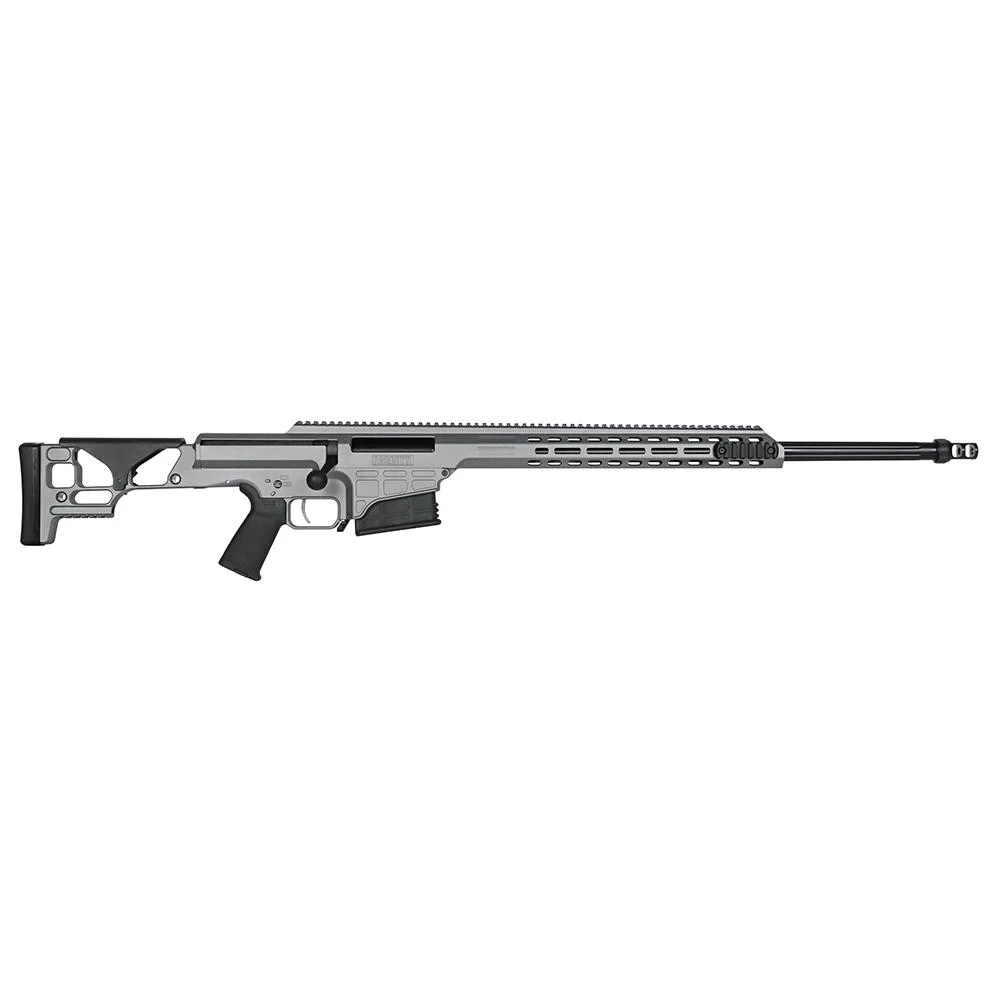 Barrett SMR MRAD Fixed Stock Rifle .308 Win 10rd Magazine(1) 24' Fluted Barrel Tungsten Grey Finish