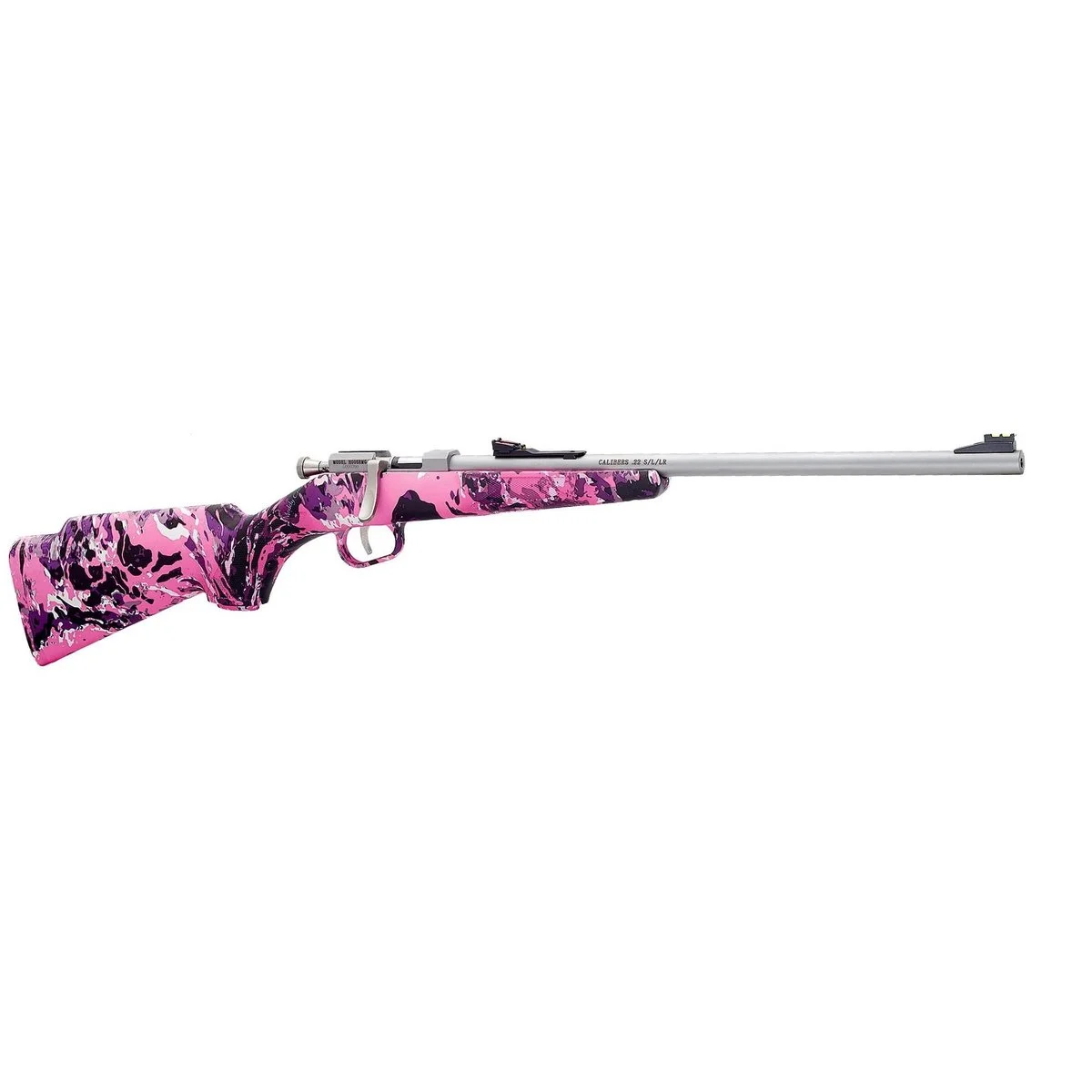 Henry Mini Bolt Compact G2 Rilfe .22 S/L/LR Single Round Capacity 16.25" Barrel Muddy Girl Camo Stock