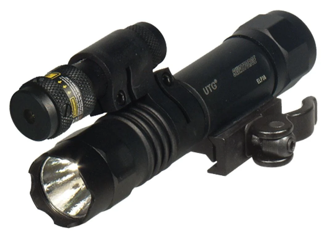 Leapers LED Tactical Red Laser Flashlight Combo