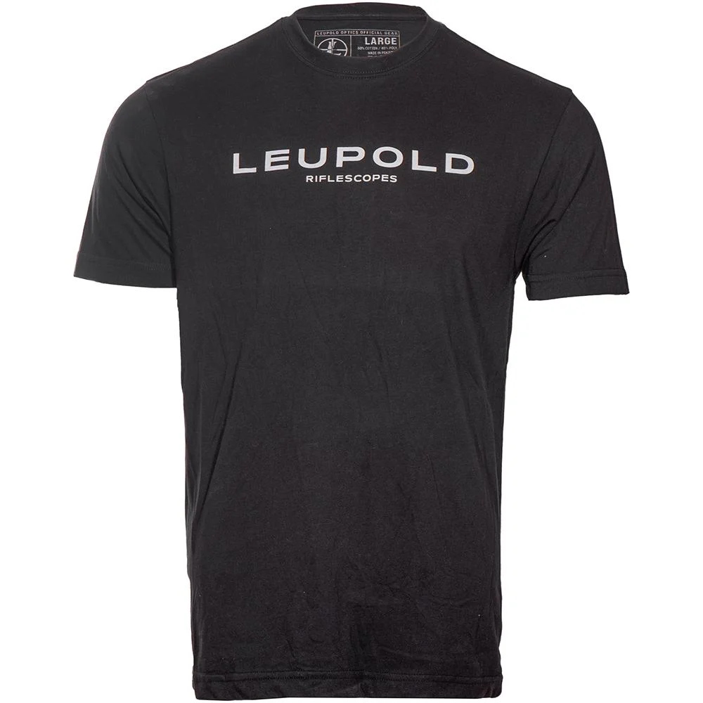 Leupold Riflescopes Short Sleeve Shirt Black M