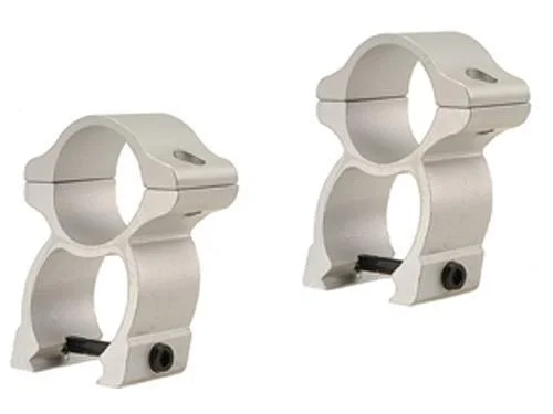Leupold 2-Piece Rifleman Detachable Weaver-Style See-Thru Aluminum Rings 1" High Silver
