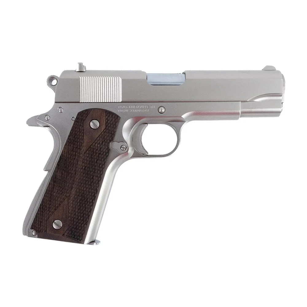 Tisas 1911 Tank Commander Handgun .45 ACP 8rd Magazines(2) 4.25" Barrel Nickel