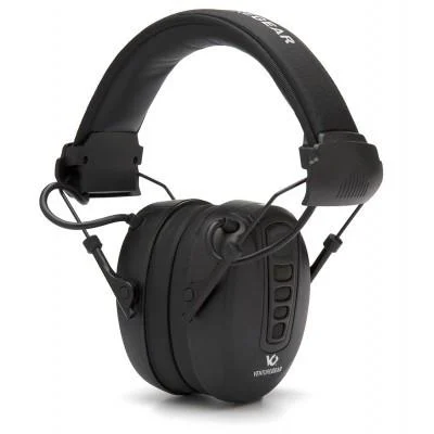 Pyramex Clandestine Ear Electronic Ear Muffs 24dB Black