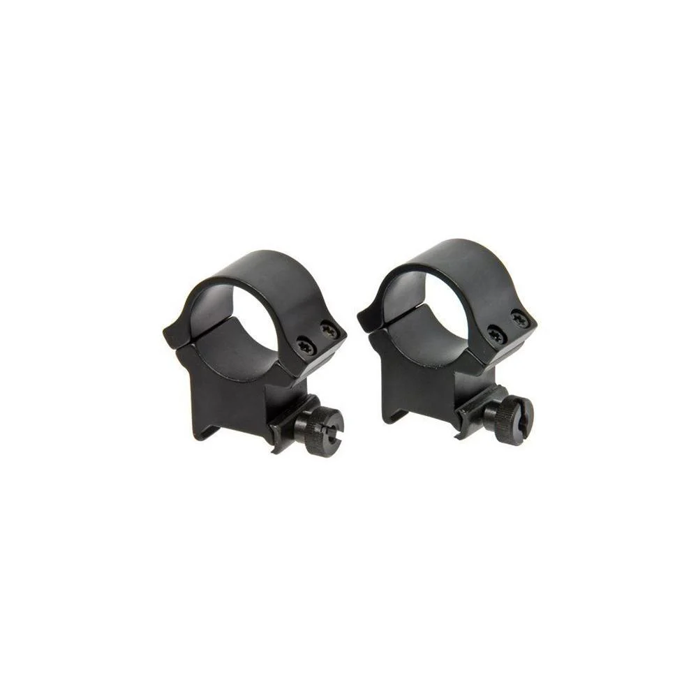 Redfield 4-Hole Aluminum Scope Rings 1" Medium Matte