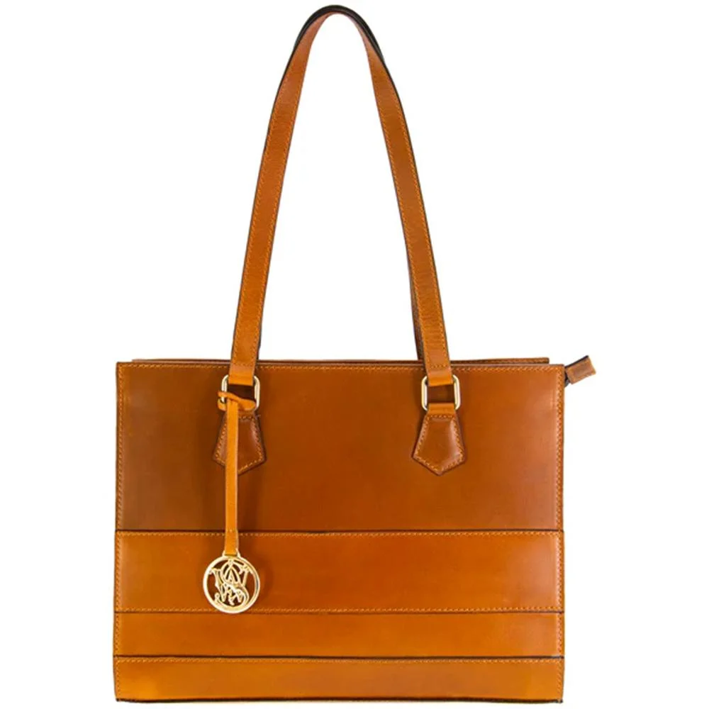Cameleon S&W Structured Handbag Concealed Carry Purse Tan