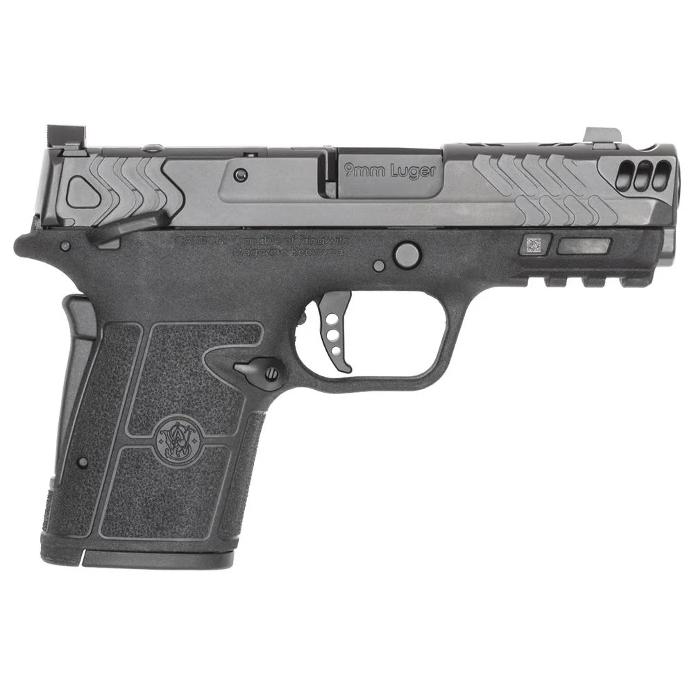 Smith & Wesson Performance Center Equalizer Carry Comp Handgun 9mm Luger 10rd (1) 13rd (1) & 15rd (1) Magazines 3.675" Barrel Black Thumb Safety