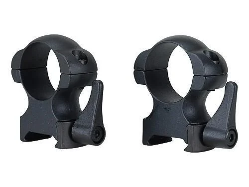 Weaver Grand Slam Leaver-Lok Top Mount Steel Scope Rings 1" X- High Matte